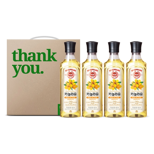 사조해표 카놀라유 4P SET