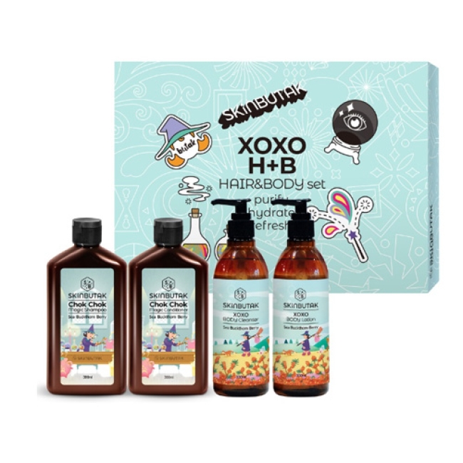 [신세계백화점 판매용]  스킨부탁 H+B(헤어바디 세트)_(2세트)