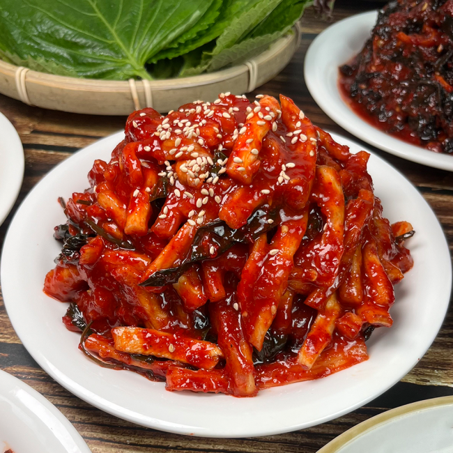 밥반찬 시리즈 무말랭이 무침 500g