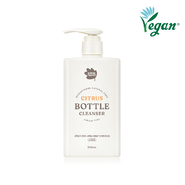 그린핑거 산뜻한시트러스 젖병 주방세제 500ml (액상형)