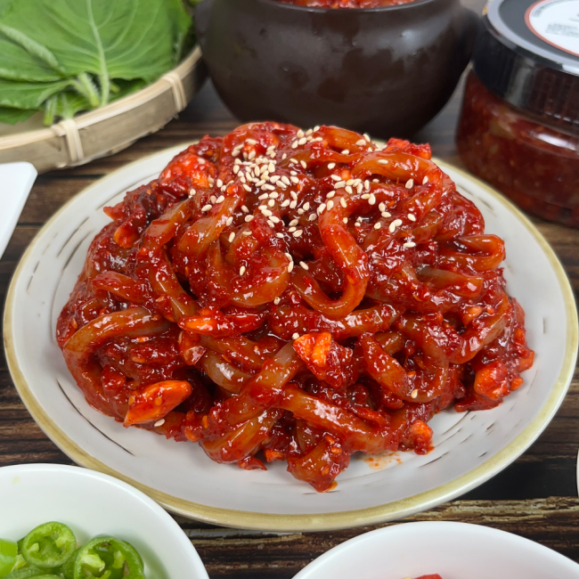 밥반찬 시리즈 오징어젓 500g