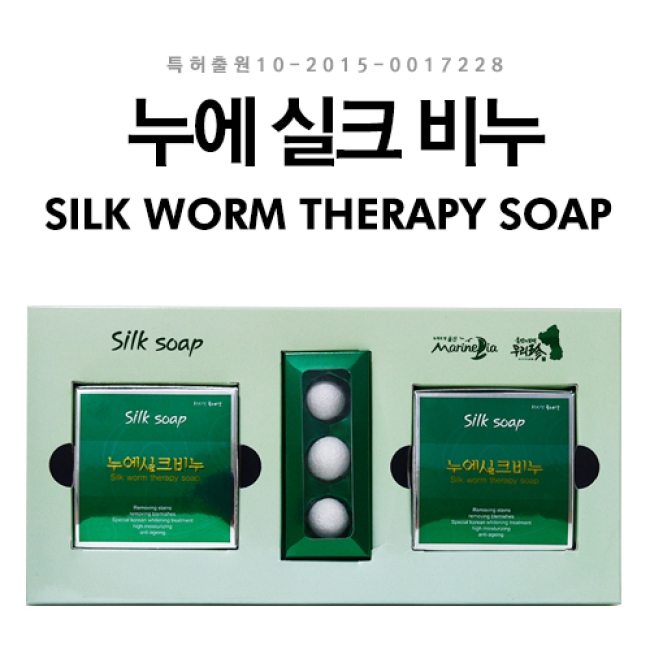 울진농원 실크 명품 비누 선물세트 250g
