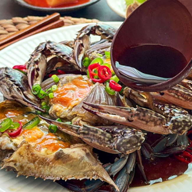 국산 암꽃게 간장게장1.6kg (3~4미) 1통