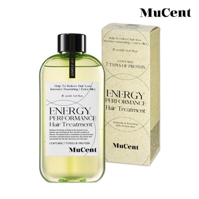 [백화점판매용] [뮤센트X양쥐언니] 뮤센트 에너지 퍼포먼스 헤어 트리트먼트 200ml_(10개)