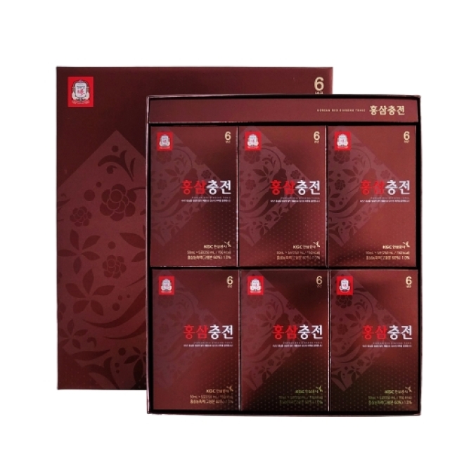 [정관장]  홍삼충전 50ml*30포_쇼핑백 증정