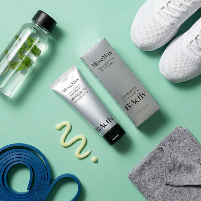 MSM최다 함량, 관절 케어크림 비액티브 무브맥스