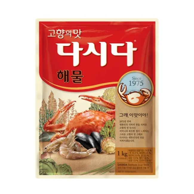 CJ 백설 해물다시다 1kg