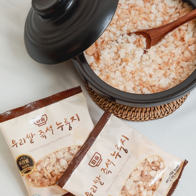 따숨 우리쌀 즉석 누룽지 구수한 한끼 캠핑 아웃도어 해장 15개입 1박스