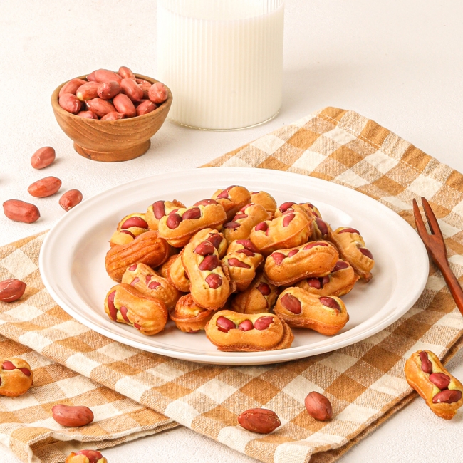 꼬소당 추억의 간식 쌀 땅콩빵 300g 2봉