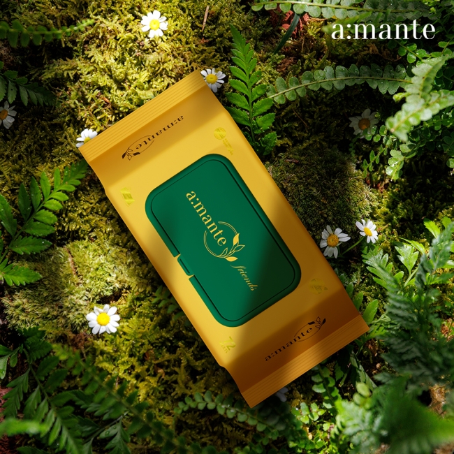 아망떼 두꺼운 프리미엄 물티슈 프렌즈 72매 20팩