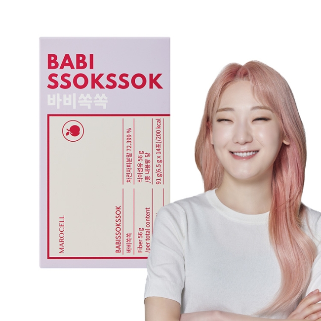 [먹방 유튜버 히밥의 응가레시피] 마로셀 바비쏙쏙 차전자피 1BOX (14포/ 2주분)