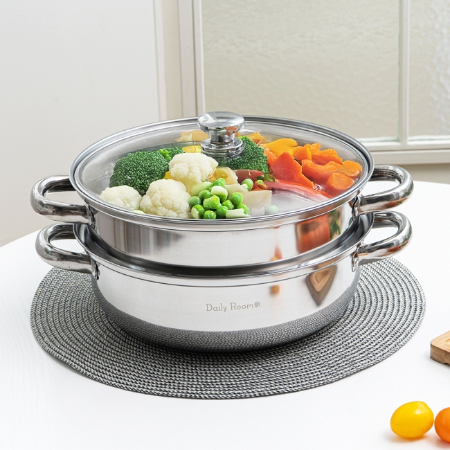 데일리룸 쉬엔 2단 찜솥 28