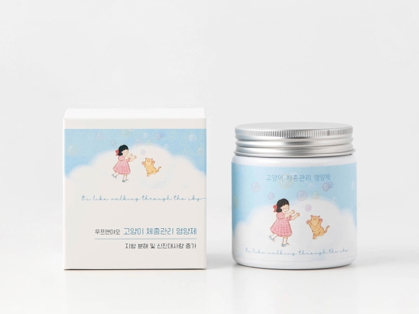 우프앤먀오 고양이 체중관리 영양제 60g