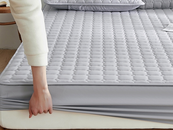 [베오라] 스퀘어 퀄팅 방수 침대커버 SS