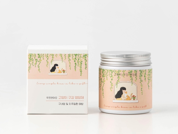 우프앤먀오 고양이 구강 영양제 60g