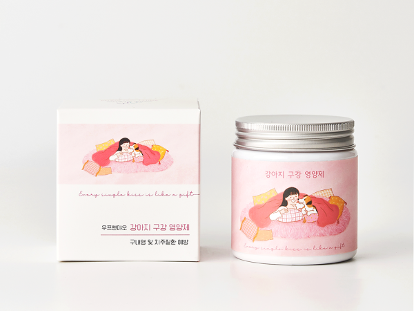 우프앤먀오 강아지 구강 영양제 60g