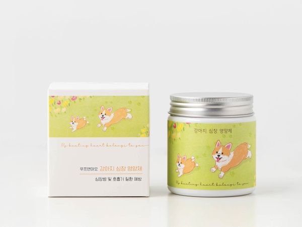 우프앤먀오 강아지 심장 영양제 60g