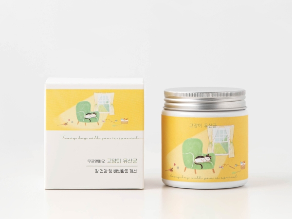 우프앤먀오 고양이 유산균 60g