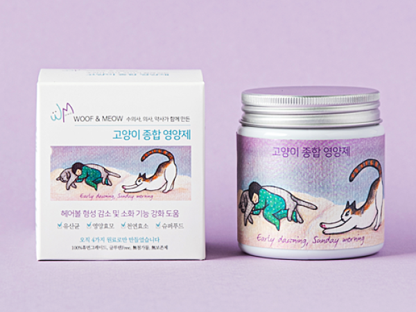 우프앤먀오 고양이 종합 영양제 60g