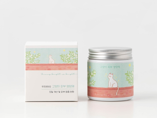 우프앤먀오 고양이 피부 영양제 60g