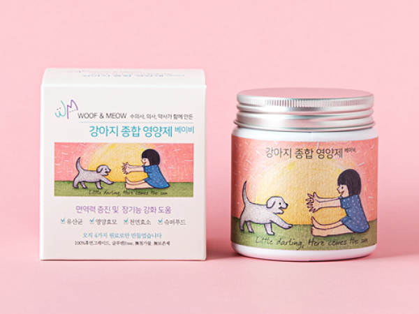 우프앤먀오 강아지 베이비 영양제 60g