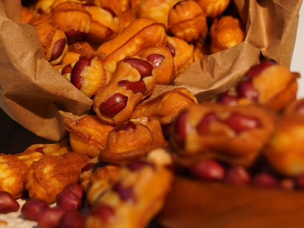 글루텐프리 건강하고 쫀득한 쌀 땅콩빵 100 * 6봉