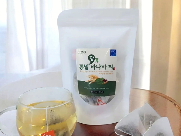 하루만족 당휴 혈당낮추는 통밀바나바티 바나바잎차 통밀차 꾸지뽕 계피 20개입, 1개