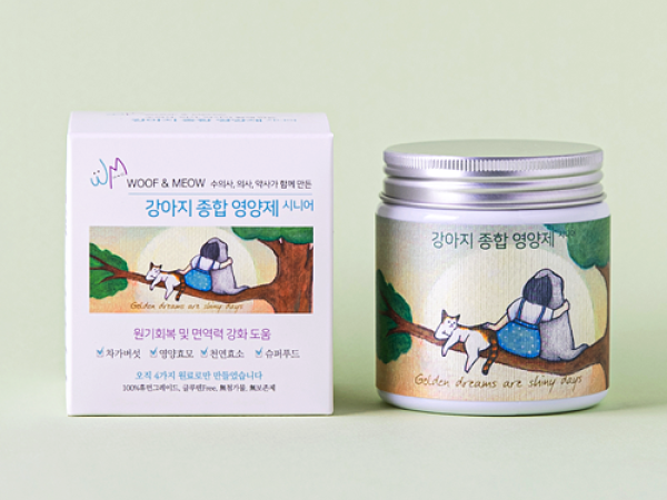 우프앤먀오 강아지 시니어 영양제 60g