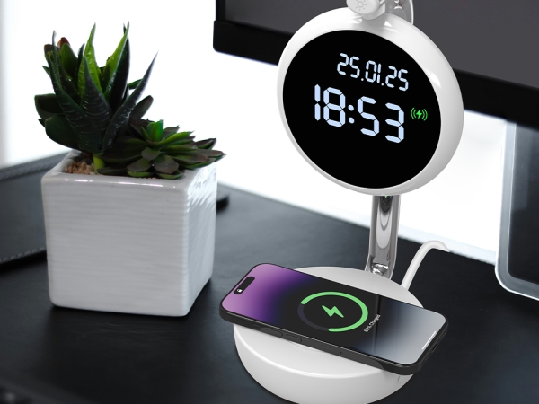 엑스트라 WCP-320 고속무선충전 겸용 탁상시계