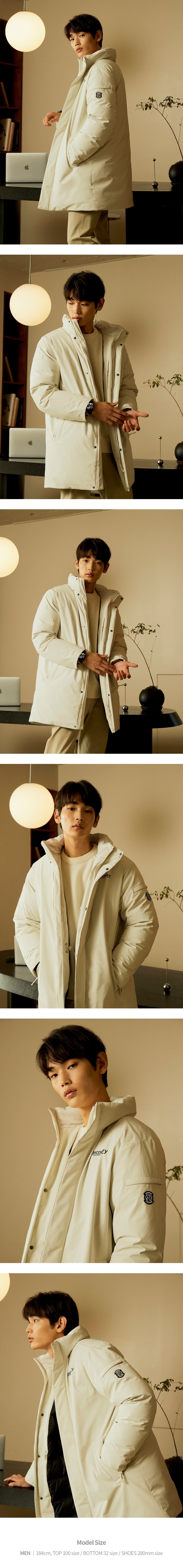 남성 스탠리 하이넥 구스다운 패딩_DMDJ7M026